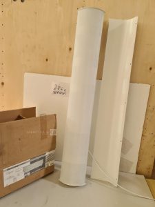 Autre Lot de 4  suspension métal blanc E27 , 42W , led  283