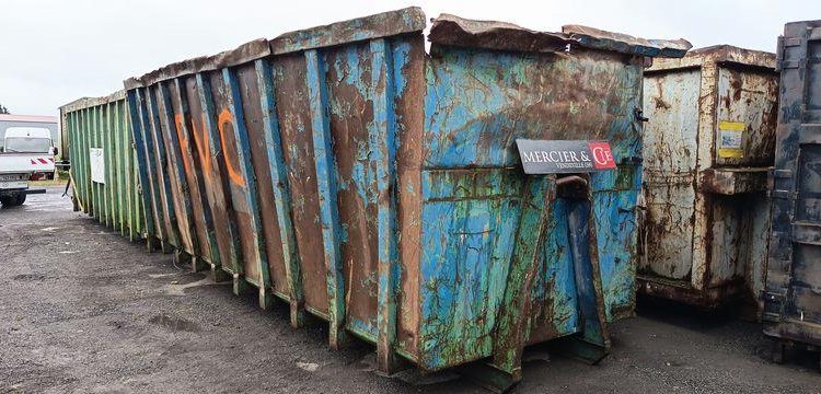 LOT DE 3 BENNES DE 24M3  3-24M3
