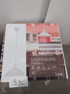Autre Lot de 4  suspension métal blanc E27 , 42W , led  283