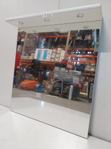Autre Lot de 2 miroirs avec bandeau lumineux, marque SIBO, 100x110cm  286