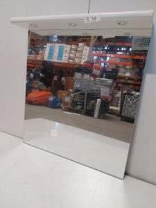 Autre Lot de 2 miroirs avec bandeau lumineux, marque SIBO, 100x110cm  287