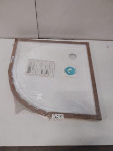 Autre Receveur 1/4 cercle 90×90 pure/ pure 2 round  93x93x6,5cm de la marque AURLANE  303