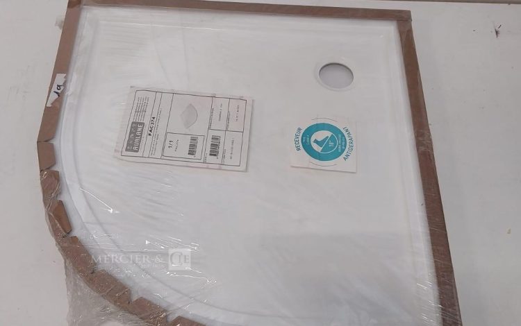Autre Receveur 1/4 cercle 90×90 pure/ pure 2 round  93x93x6,5cm de la marque AURLANE  303
