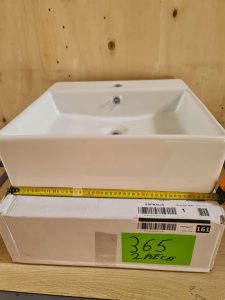 Autre Lot de 2 lavabos VAPNALIS DE 45CM marque OSKAB  306