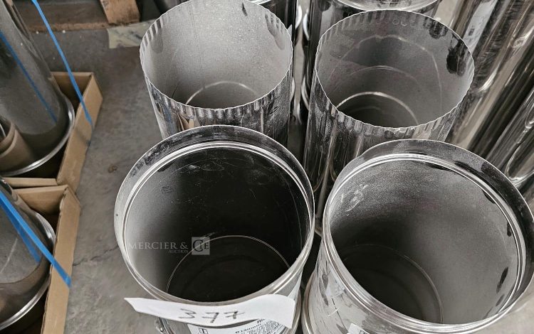 Autre Lot de 8 conduits de fumée métalliques de la marque Westa France Riginox  315