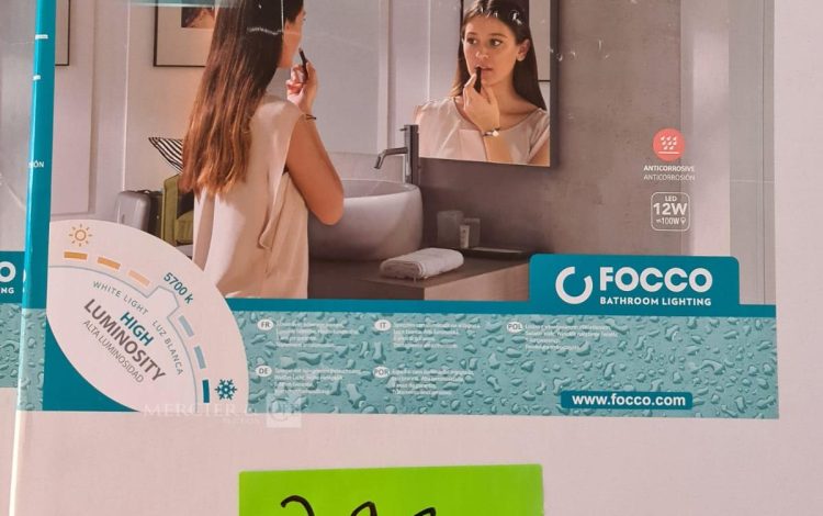 Autre Lot de 2 miroirs led de 100 x70 cm marque EDEL  332