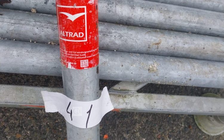 Autre Eléments pour la stabilité de l’échafaudage, 40 pcs de 100cm  41