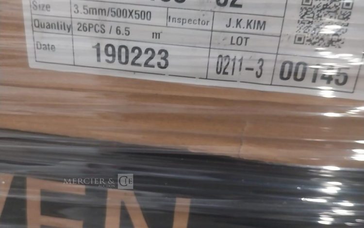 Autre Lot de 220m² de dalle de moquette, une dalle mesure 50x50cm, TECSOM, couleur gri  348