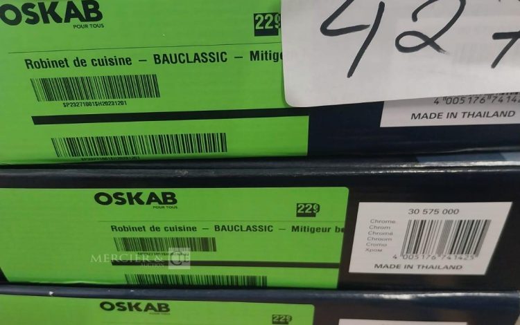 Autre Lot de 3 robinets de cuisine Bauclassic marque GROHE  351