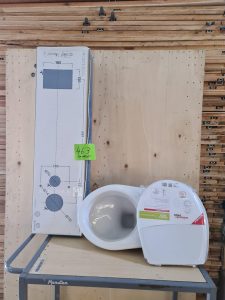 Autre Lot comprenant 1 bâti support Prosys Eco avec une cuvette WC suspendues et l’aba  378