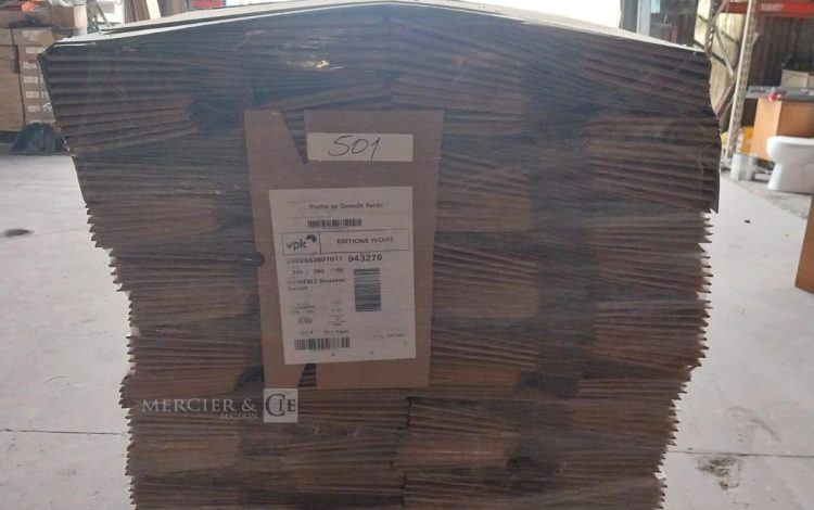 Autre 1 palette de carton de 640 pcs de 340x260x180  386