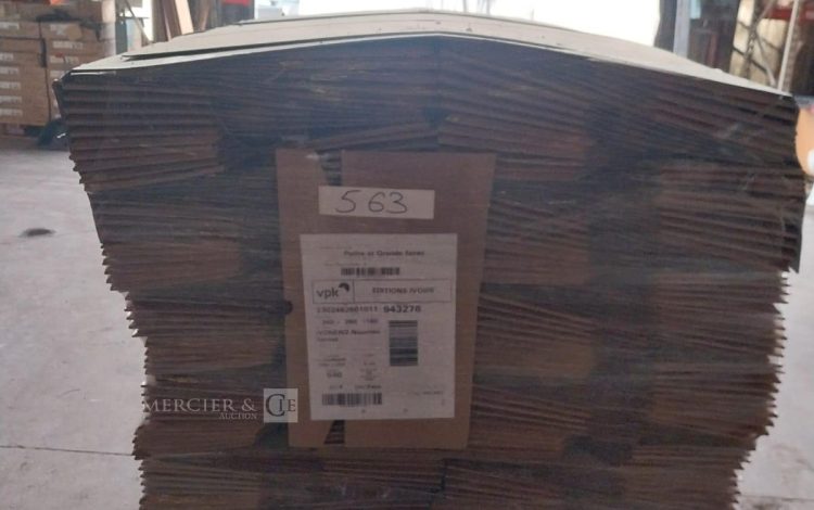 Autre 1 palette de carton de 640 pcs de 340x260x180  391