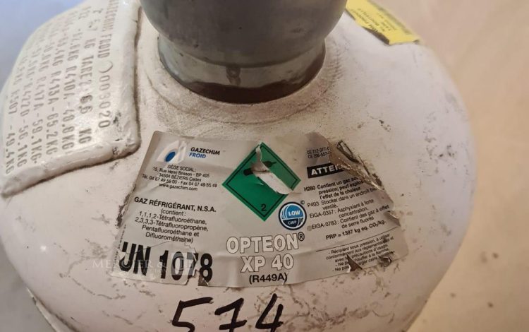 Autre Bouteilles R449A OPTEON XP 40, la bouteilles est remplis  401