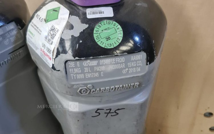 Autre Lot de 2 bouteilles a gaz comprime azote comprime  402