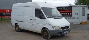 MERCEDES SPRINTER FOURGON  AF-642-SY