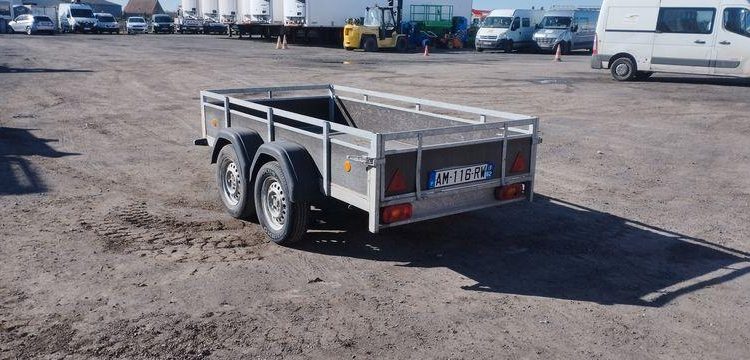 WEYTENS REMORQUE WEYTENS 2 ESSIEUX – 750KG  AM-116-RW