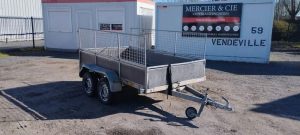 TRIGANO REMORQUE TRIGANO – 2 ESSIEUX – PTAC 750 KG  BG-383-BB