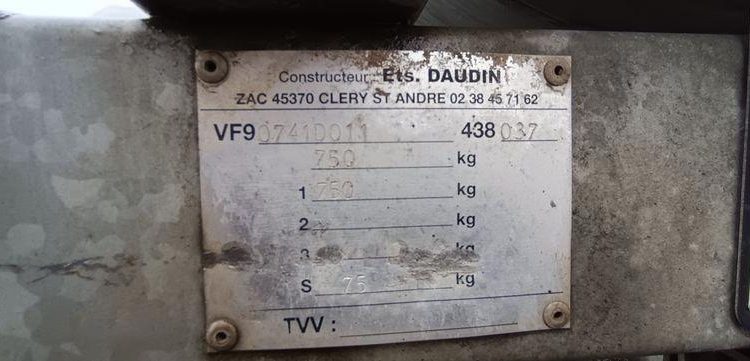 DAUDIN TONNE A EAU  BX-979-KH