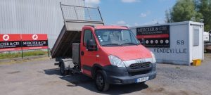 IVECO 35C13 BENNE SIMPLE CABINE COFFRE  CS-903-GL
