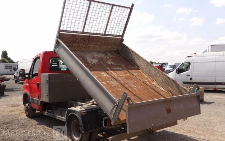 IVECO 35C13 BENNE SIMPLE CABINE COFFRE  CS-903-GL