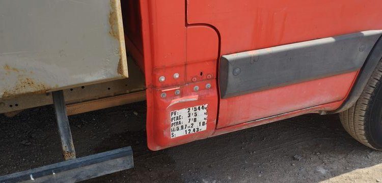 IVECO 35C13 BENNE SIMPLE CABINE COFFRE  CS-903-GL