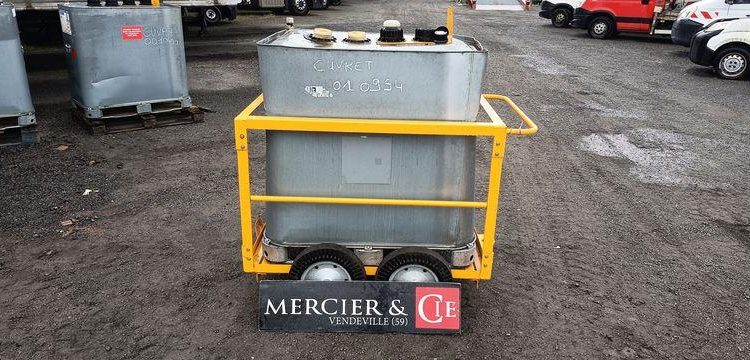 CUVE 700L SUR CHARIOT ROULANT  CUV994