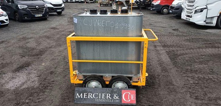 CUVE 700L SUR CHARIOT ROULANT  CUV996