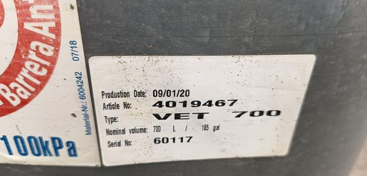 CUVE 700L PALETTISABLE  CUVP862