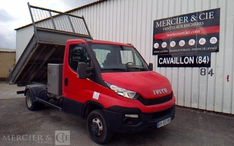 IVECO 35C13 BENNE SIMPLE CABINE COFFRE  EB-522-BE