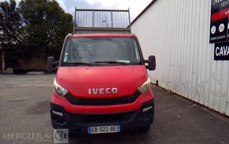 IVECO 35C13 BENNE SIMPLE CABINE COFFRE  EB-522-BE
