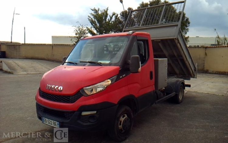 IVECO 35C13 BENNE SIMPLE CABINE COFFRE  EB-522-BE