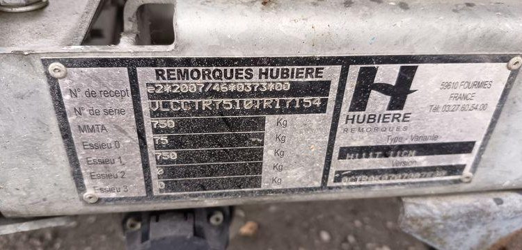 HUBIERE TONNE A EAU  ER-057-NS