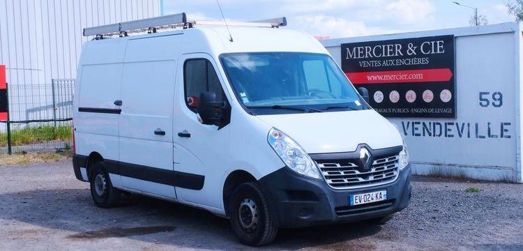 RENAULT MASTER FOURGON 2.3 DCI 110 33 L2H2 CONFORT BLANC EV-024-KA