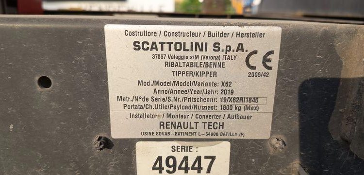 RENAULT MASTER  FH-777-CB