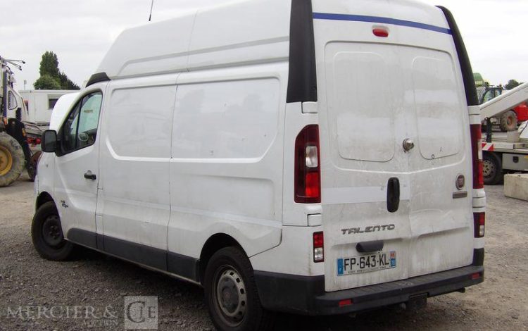 FIAT TALENTO FOURGON 2,0 MJTD ECOJET 16V 145 CV – DIESEL – ANNEE 2020 – EN LETAT BLANC FP-643-KL