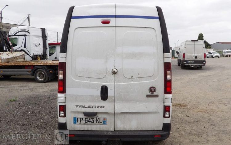 FIAT TALENTO FOURGON 2,0 MJTD ECOJET 16V 145 CV – DIESEL – ANNEE 2020 – EN LETAT BLANC FP-643-KL