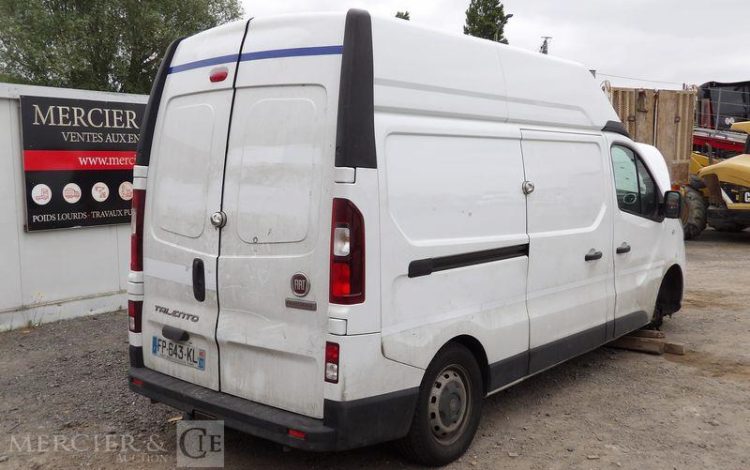 FIAT TALENTO FOURGON 2,0 MJTD ECOJET 16V 145 CV – DIESEL – ANNEE 2020 – EN LETAT BLANC FP-643-KL