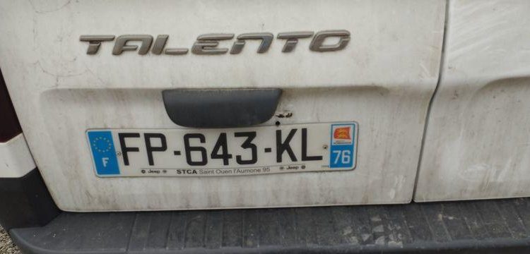 FIAT TALENTO FOURGON 2,0 MJTD ECOJET 16V 145 CV – DIESEL – ANNEE 2020 – EN LETAT BLANC FP-643-KL