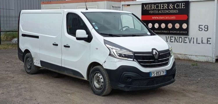 RENAULT TRAFIC FOURGON 2.0 DCI 120 L2H1 CONFORT BLANC FS-893-TY