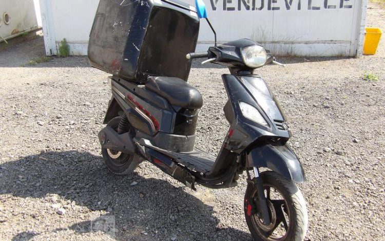 RED ELECTRIQUE SCOOTER ELECTRIQUE 50CC RED E + PRO  GE-360-LK