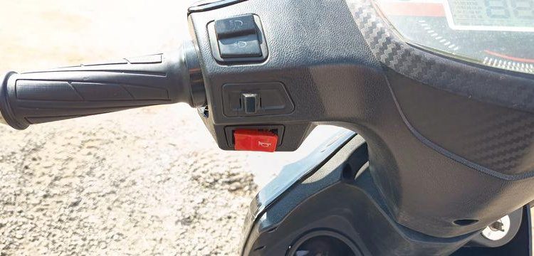 RED ELECTRIQUE SCOOTER ELECTRIQUE 50CC RED E + PRO  GE-360-LK