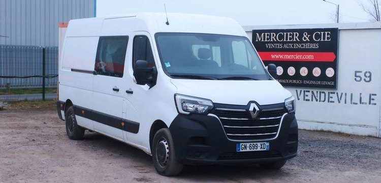RENAULT MASTER 3 L3H2 2,3 DCI 136CV – DIESEL – 59557 KMS – ANNEE 2023 BLANC GN-699-XD