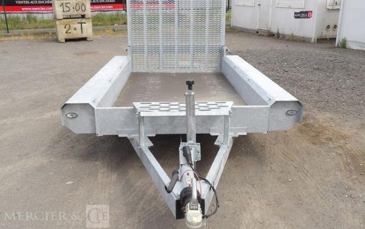 VLEMMIX REMORQUE PORTE ENGIN 2 ESSIEUX – PTAC 2,7 TONNES  HB-140-WC