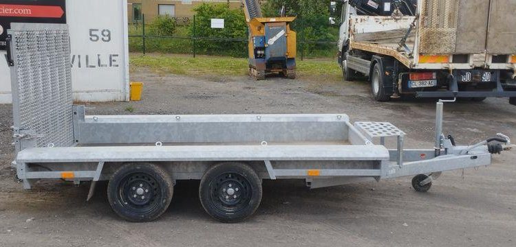 VLEMMIX REMORQUE PORTE ENGIN 2 ESSIEUX – PTAC 2,7 TONNES  HB-140-WC