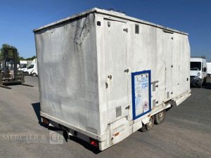 ROULOTTE DE CHANTIER – POUR PIECES  LAN19