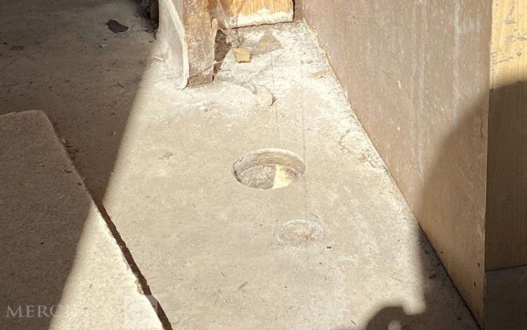 ROULOTTE DE CHANTIER – POUR PIECES  LAN19