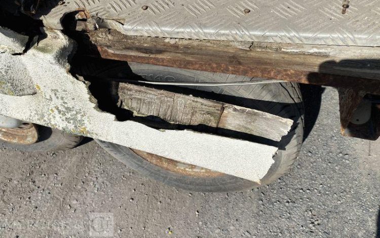 ROULOTTE DE CHANTIER – POUR PIECES  LAN19