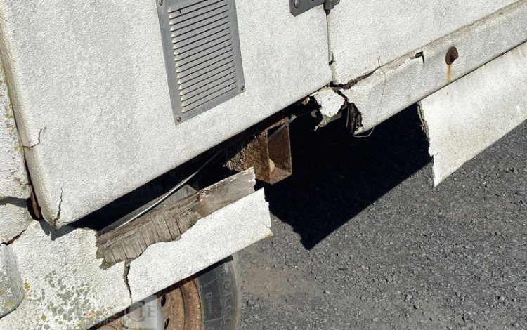 ROULOTTE DE CHANTIER – POUR PIECES  LAN19