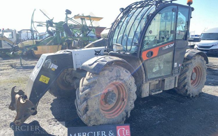 BOBCAT CHARIOT TELESCOPIQUE TL38.70HF DIESEL 6,8M – CAPACITE 3,8T  ENATT.