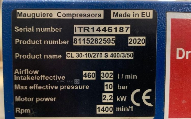 MAUGUIERE CL30-10/270S  COM010320